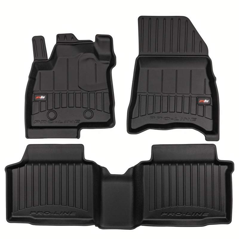 Tappetini compatibili con Dacia Bigster Mild Hybrid dal 2024 in poi, su misura in Gomma TPE